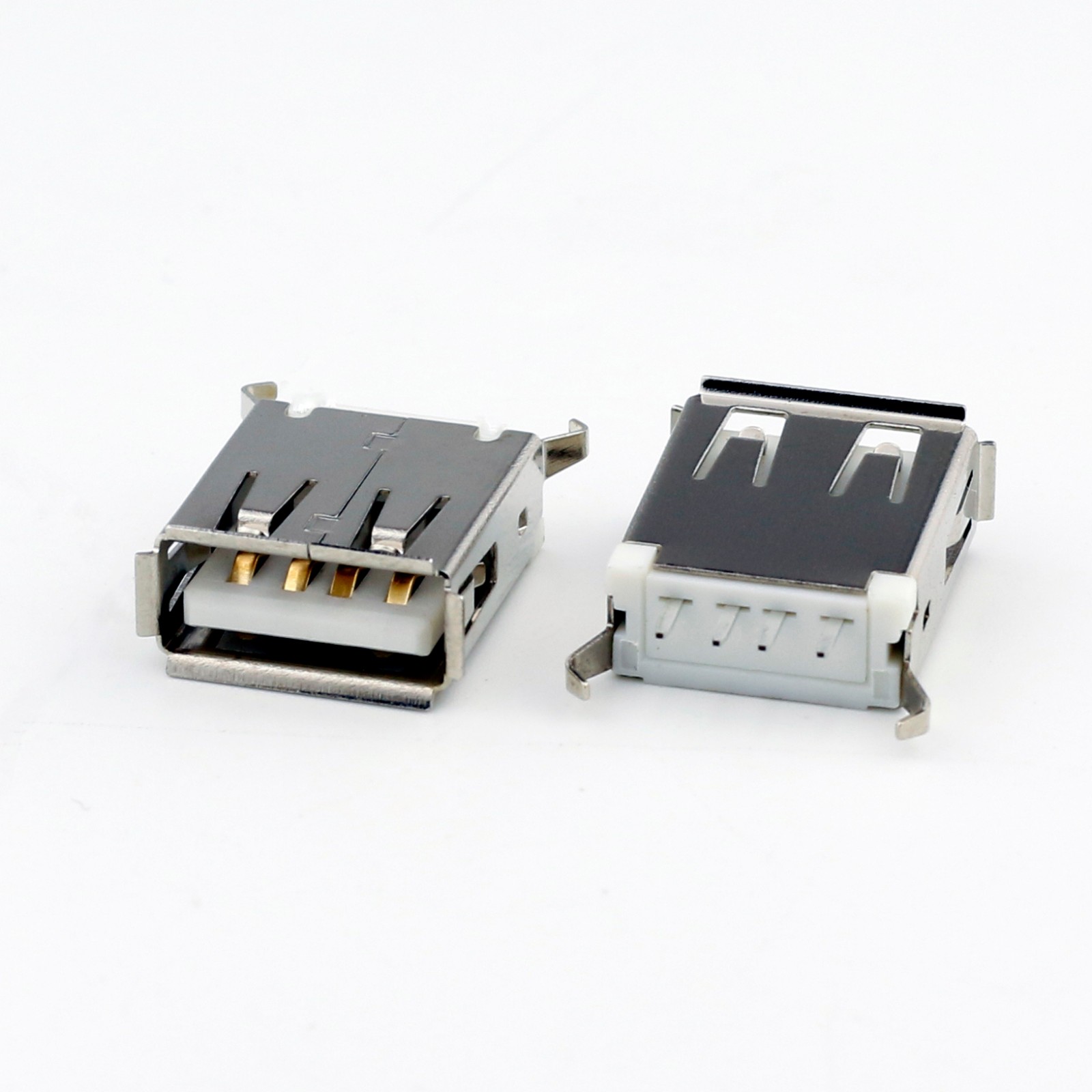 USB 2.0 AF 180 degree plug-in board